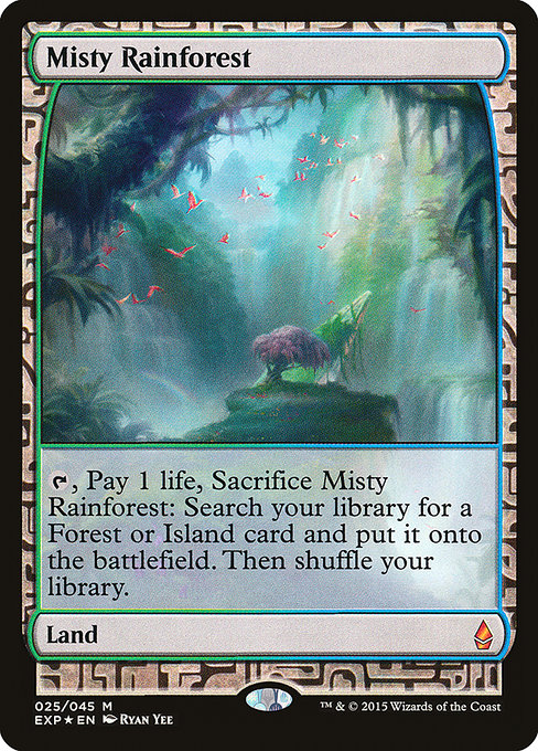 Misty Rainforest - Zendikar Expeditions Mythic Card