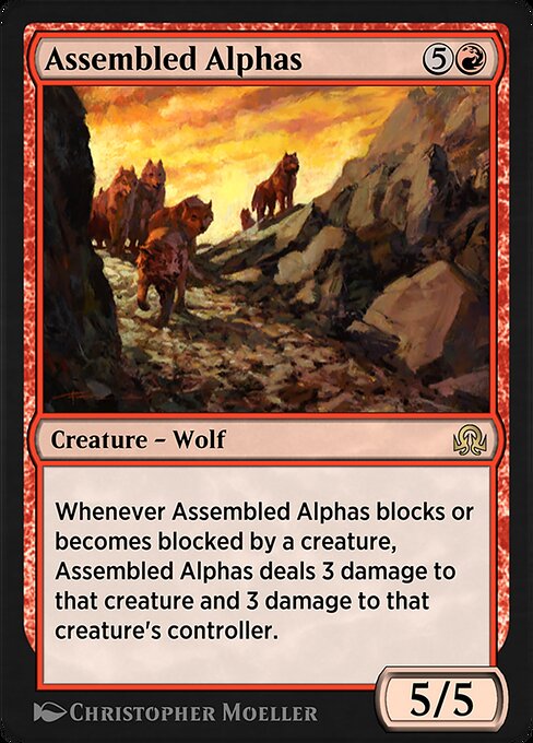 Assembled Alphas - Shadows over Innistrad Remastered Rare Card