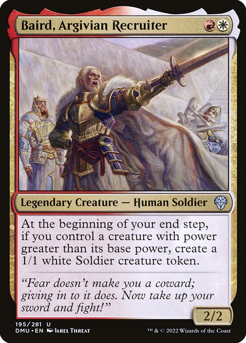 Baird, Argivian Recruiter - Dominaria United Uncommon Card