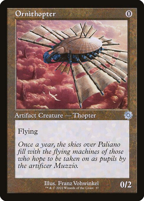 Ornithopter - The Brothers' War Retro Artifacts Uncommon Card