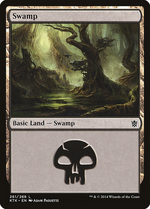Swamp - Khans of Tarkir Common Card