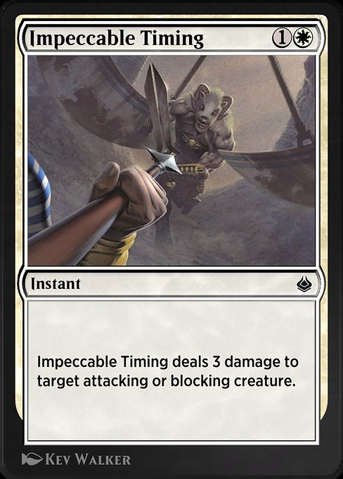 Impeccable Timing - Amonkhet Remastered Common Card