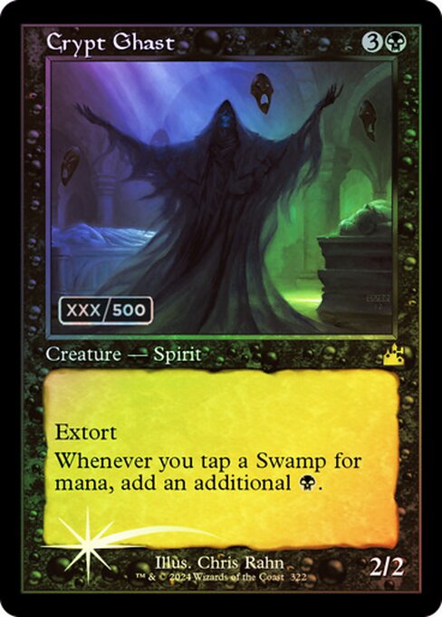 Crypt Ghast - Ravnica Remastered Rare Card