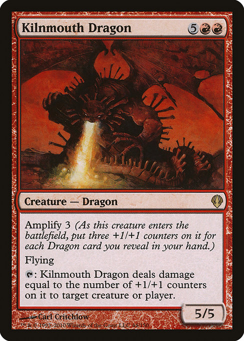 Kilnmouth Dragon - Archenemy Rare Card