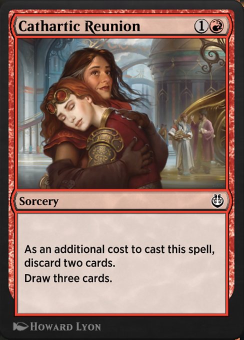Cathartic Reunion - Kaladesh Remastered Common Card