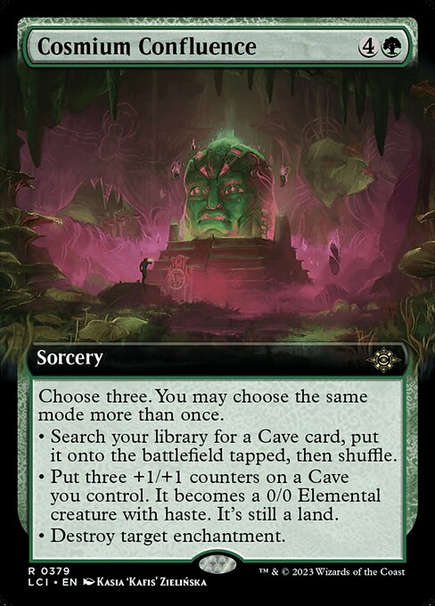 Cosmium Confluence - The Lost Caverns of Ixalan Rare Card