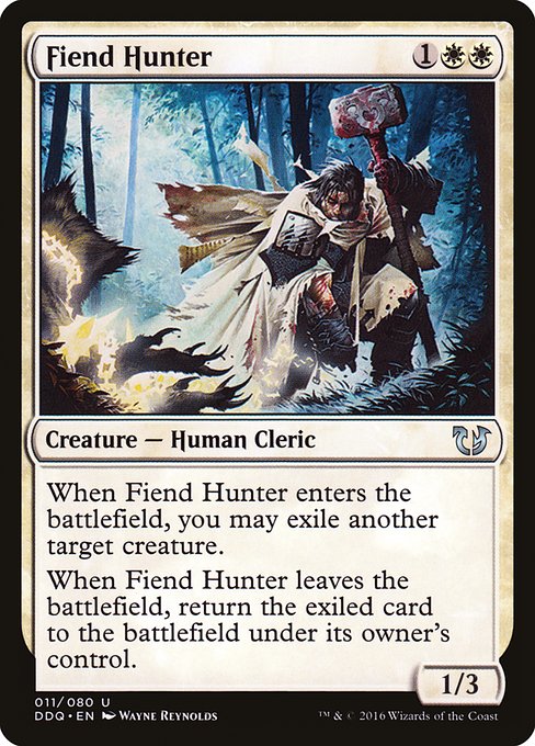 Fiend Hunter - Duel Decks: Blessed vs. Cursed Uncommon Card