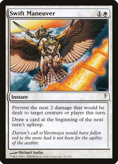Swift Maneuver - Coldsnap Common Card