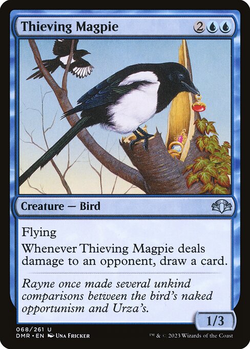 Thieving Magpie - Dominaria Remastered Uncommon Card