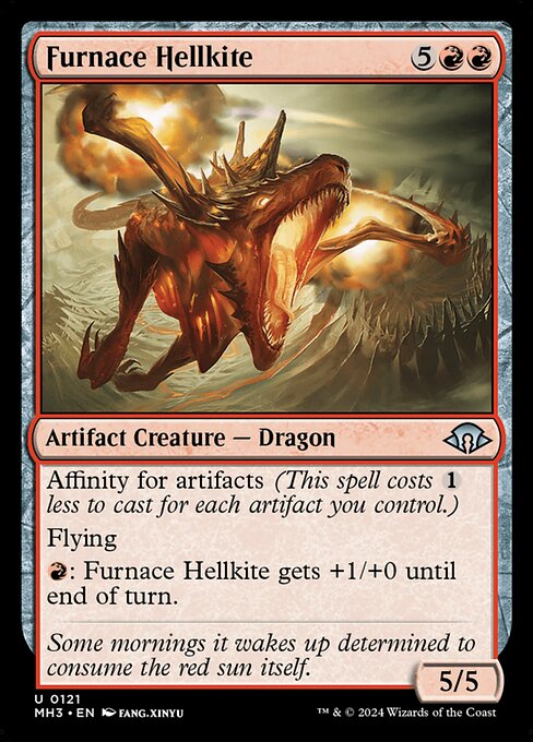 Furnace Hellkite - Modern Horizons 3 Uncommon Card