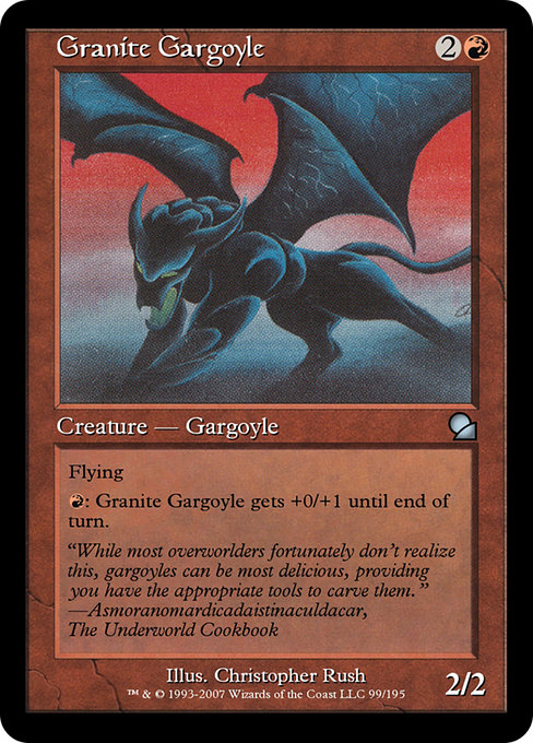 Granite Gargoyle - Masters Edition Uncommon Card