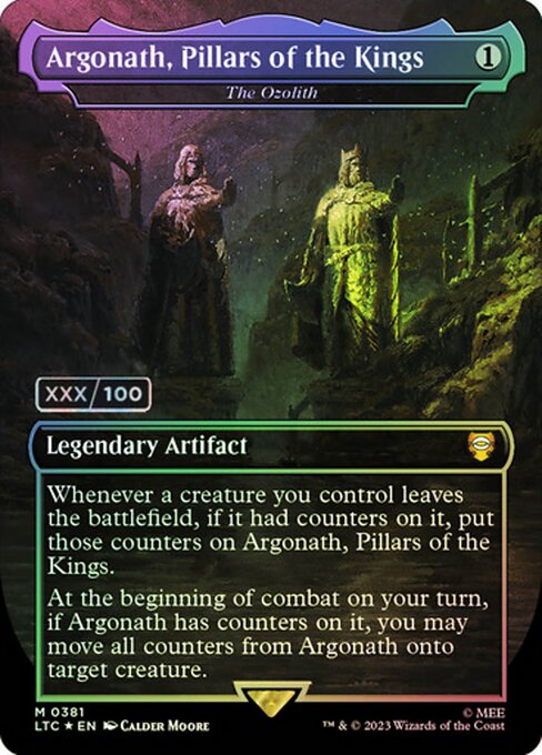 The Ozolith - Tales of Middle-earth Commander Mythic Card