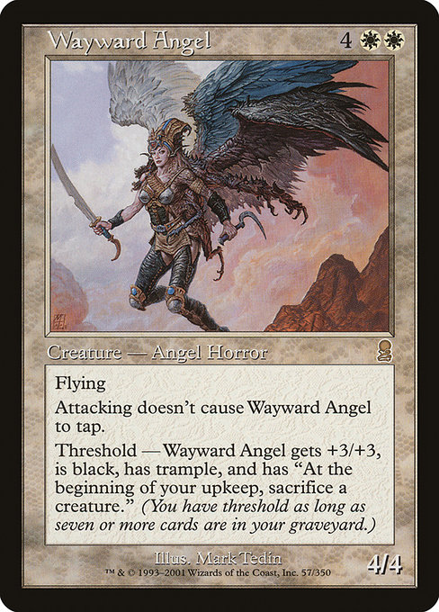 Wayward Angel - Odyssey Rare Card
