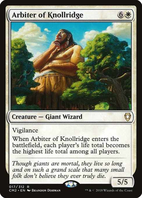Arbiter of Knollridge - Commander Anthology Volume II Rare Card