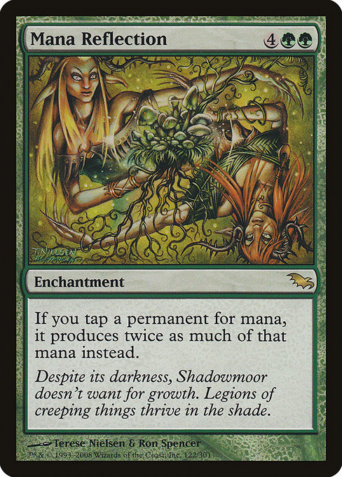 Mana Reflection - Shadowmoor Rare Card