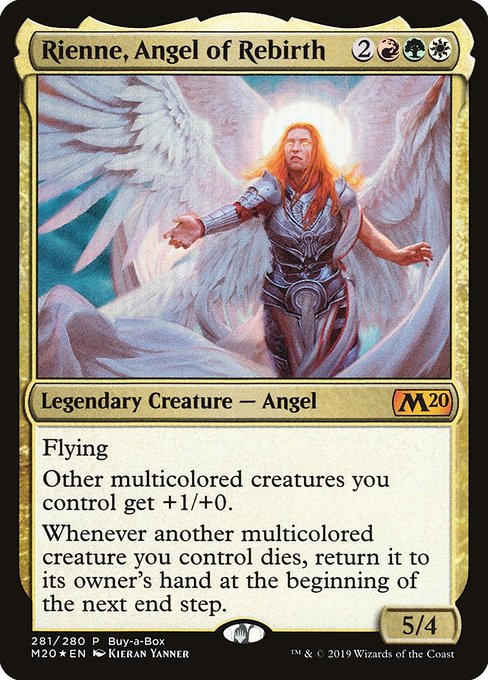 Rienne, Angel of Rebirth - Core Set 2020 Mythic Card