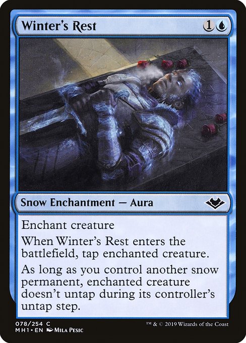 Winter's Rest - Modern Horizons Common Card