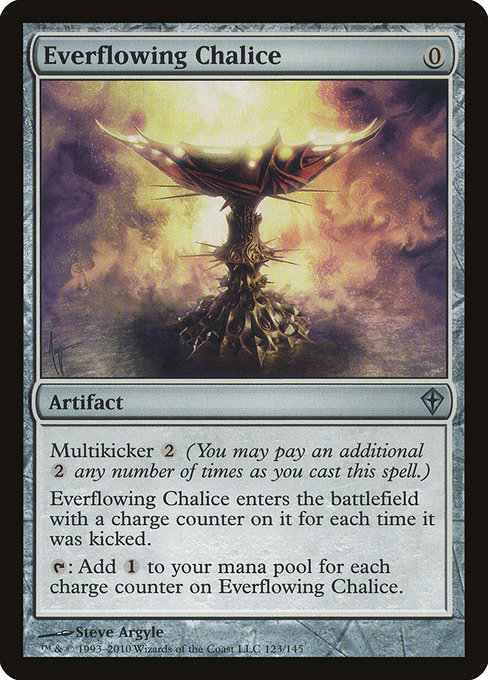 Everflowing Chalice - Worldwake Uncommon Card