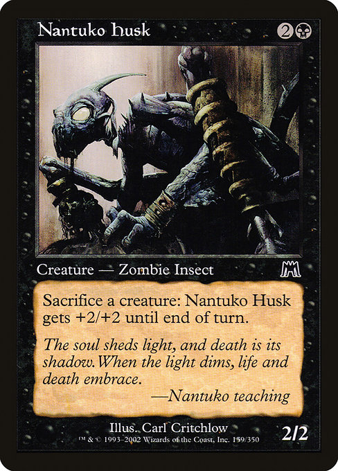 Nantuko Husk - Onslaught Common Card