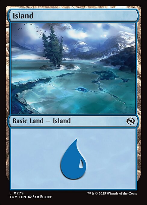 Island - Tarkir: Dragonstorm Common Card