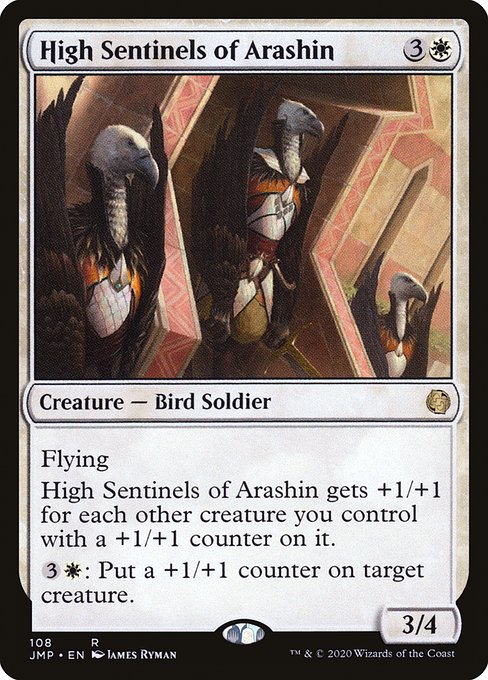 High Sentinels of Arashin - Jumpstart Rare Card