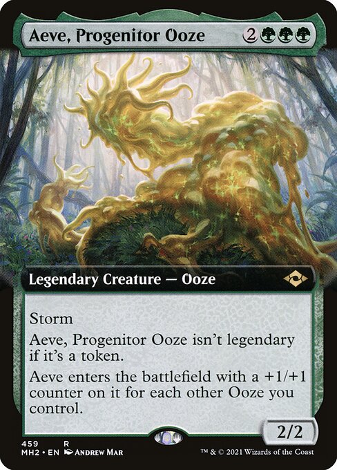 Aeve, Progenitor Ooze - Modern Horizons 2 Rare Card