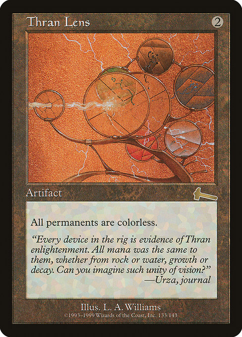 Thran Lens - Urza's Legacy Rare Card