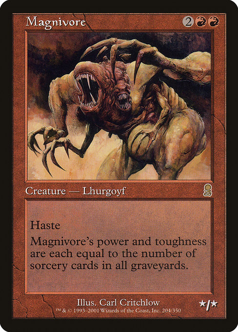 Magnivore - Odyssey Rare Card