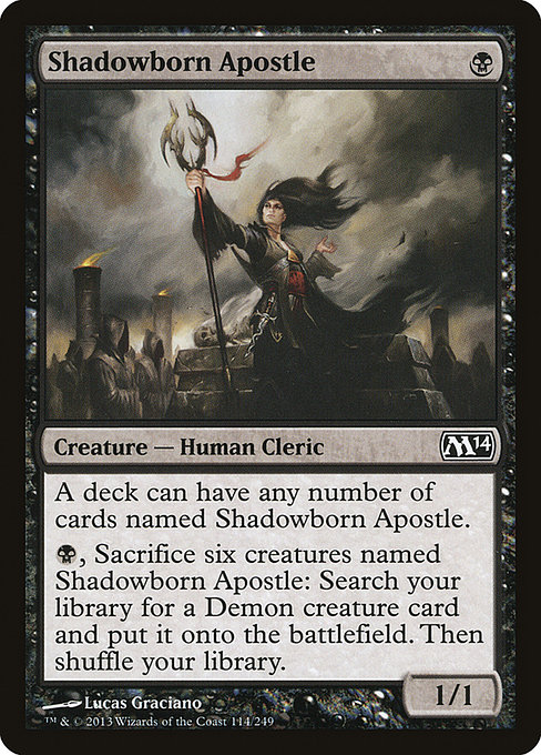 Shadowborn Apostle - Magic 2014 Common Card