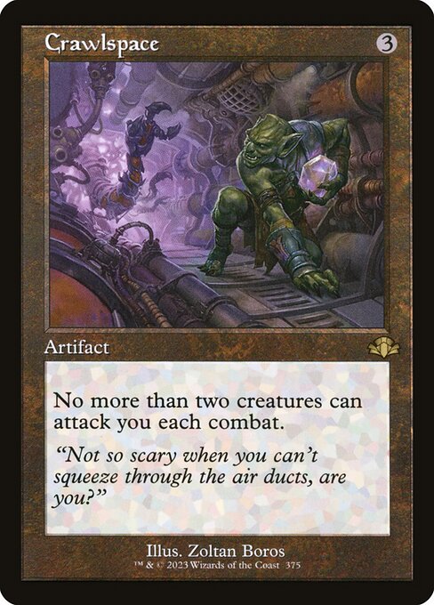 Crawlspace - Dominaria Remastered Rare Card