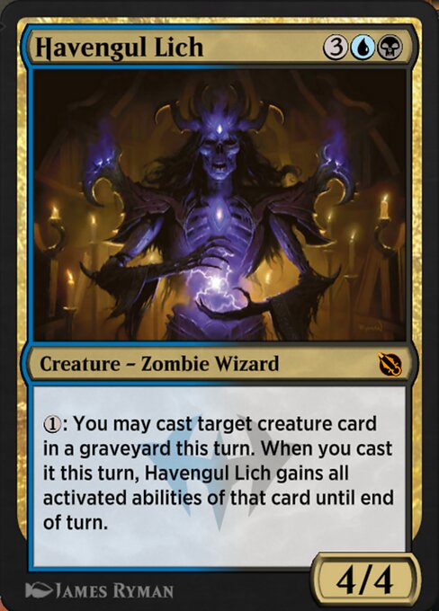 Havengul Lich - Shadows of the Past Mythic Card