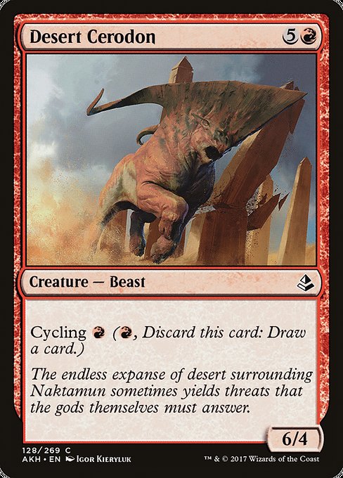 Desert Cerodon - Amonkhet Common Card