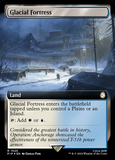 Glacial Fortress - Fallout Rare Card