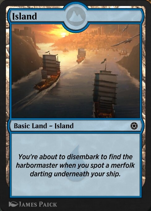 Island - Alchemy Horizons: Baldur's Gate Common Card
