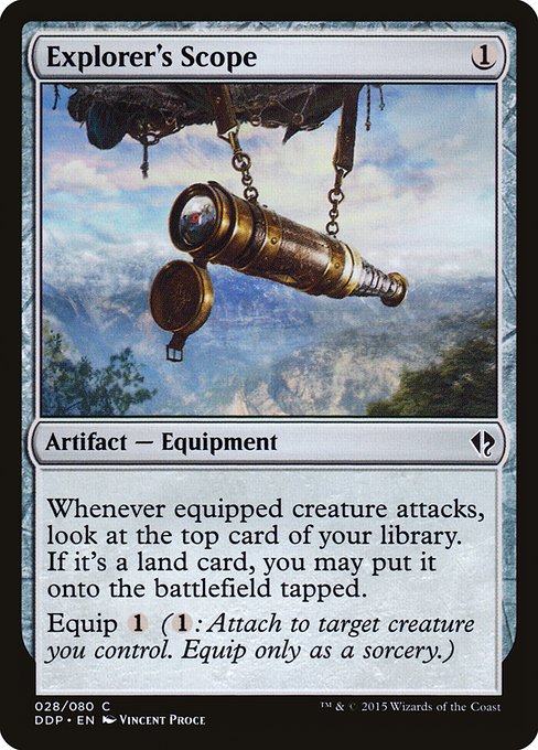 Explorer's Scope - Duel Decks: Zendikar vs. Eldrazi Common Card