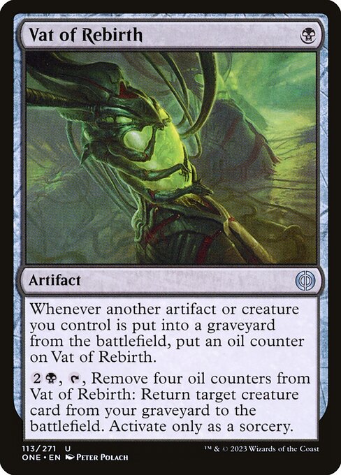 Vat of Rebirth - Phyrexia: All Will Be One Uncommon Card