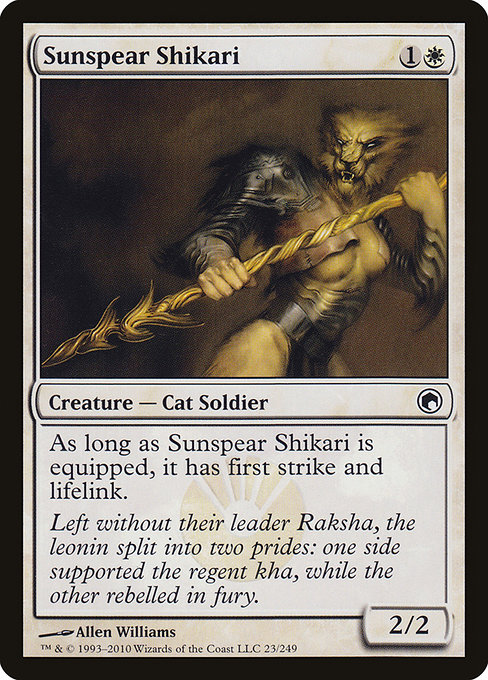Sunspear Shikari - Scars of Mirrodin Common Card