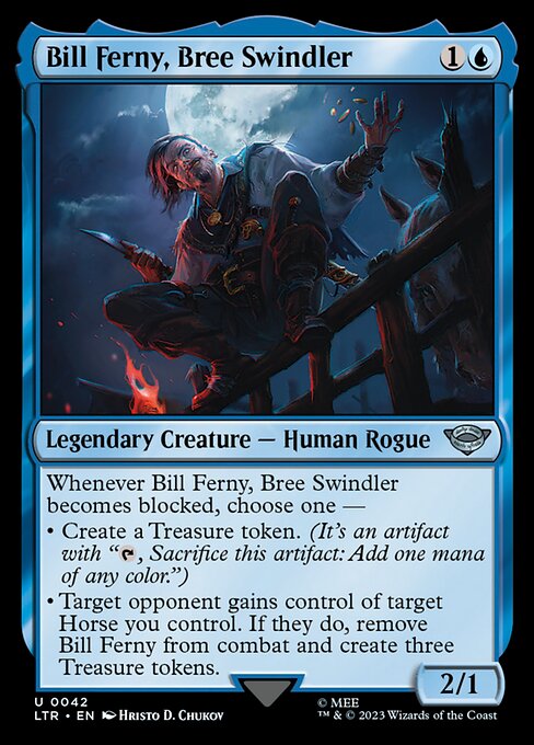 Bill Ferny, Bree Swindler - The Lord of the Rings: Tales of Middle-earth Uncommon Card