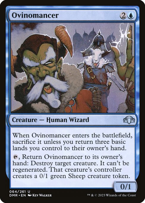 Ovinomancer - Dominaria Remastered Uncommon Card