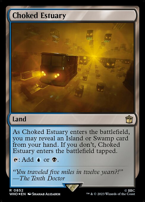 Choked Estuary - Doctor Who Rare Card