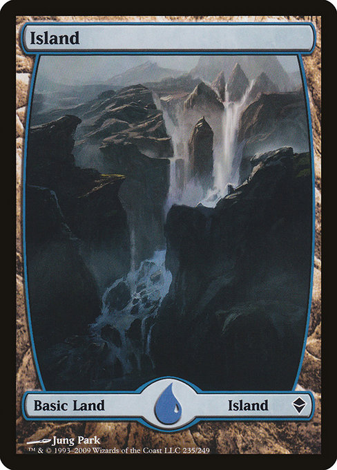 Island - Zendikar Common Card
