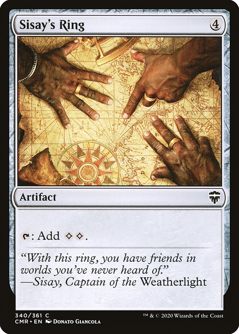 Sisay's Ring - Commander Legends Common Card