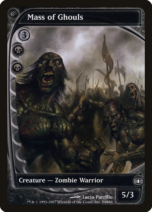 Mass of Ghouls - Future Sight Common Card