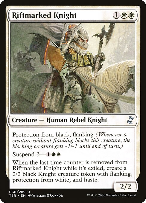 Riftmarked Knight - Time Spiral Remastered Uncommon Card