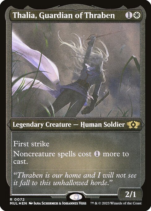 Thalia, Guardian of Thraben - Multiverse Legends Rare Card