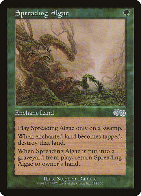Spreading Algae - Urza's Saga Uncommon Card