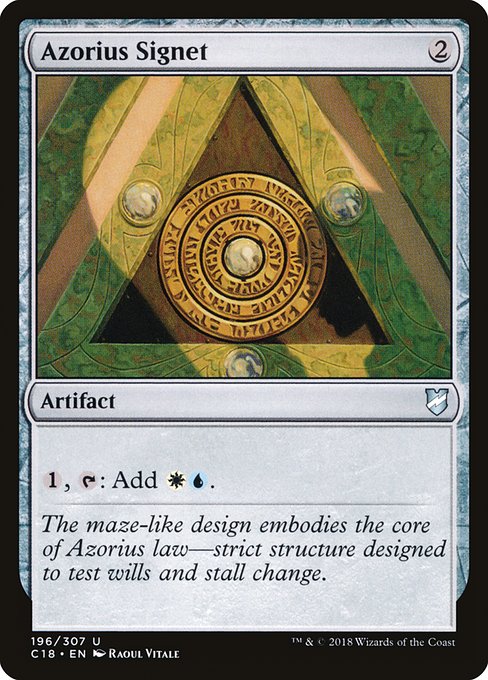 Azorius Signet - Commander 2018 Uncommon Card