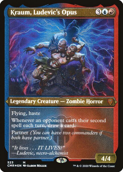 Kraum, Ludevic's Opus - Commander Legends Mythic Card