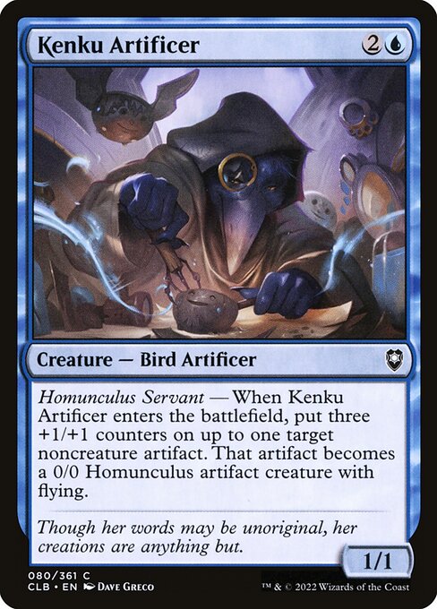 Kenku Artificer - Commander Legends: Battle for Baldur's Gate Common Card