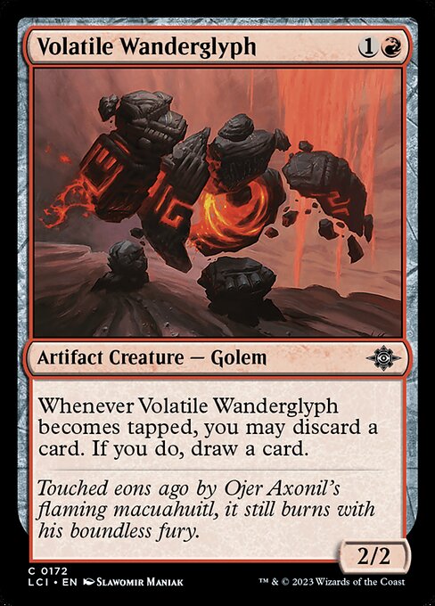 Volatile Wanderglyph - The Lost Caverns of Ixalan Common Card